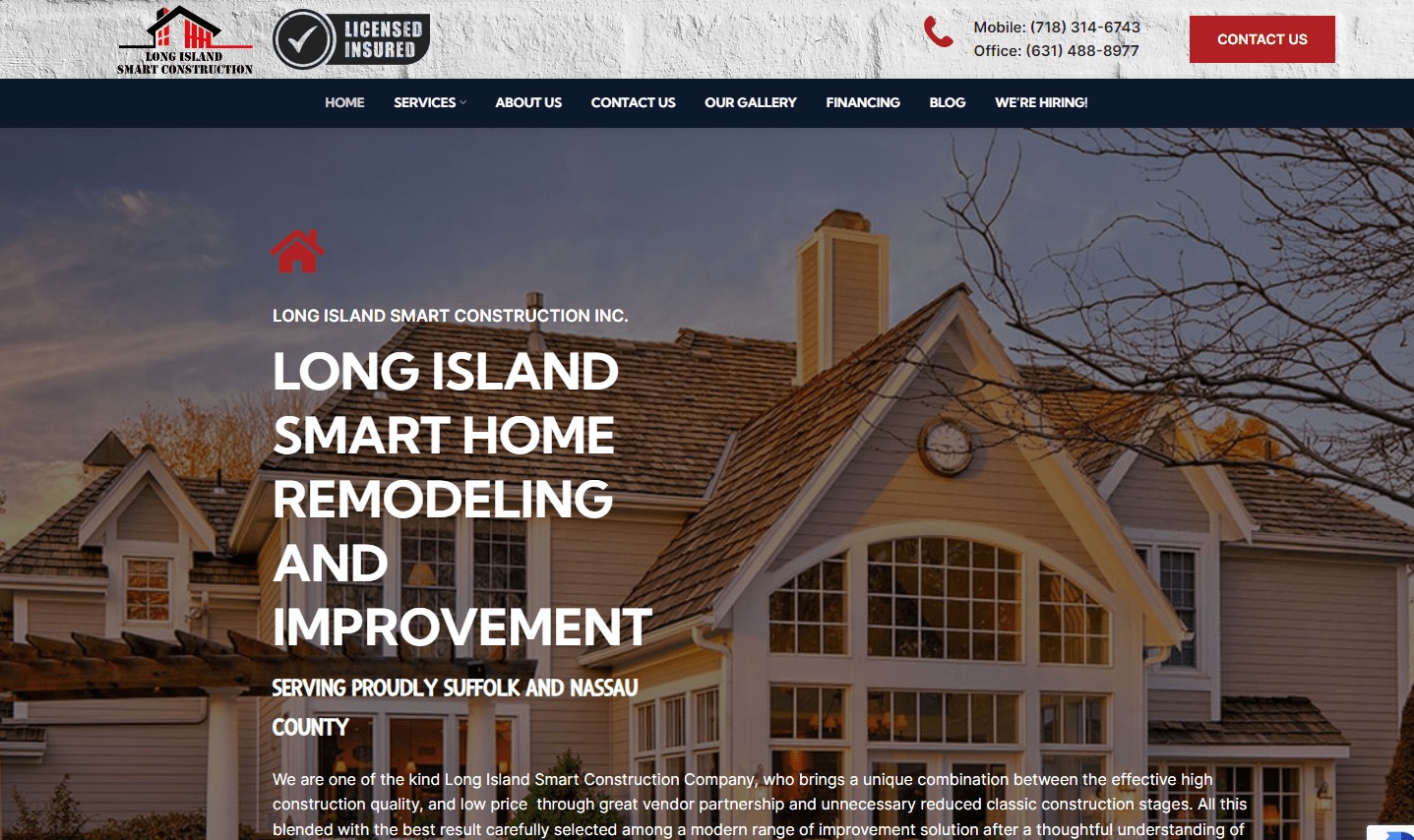 Long Island Smart Construction